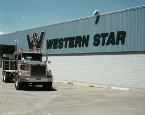 Western Star trucks were manufactured in Kelowna, B.C., before the company was acquired by Daimler Truck North America and production was moved to Portland, Ore. in 2002.